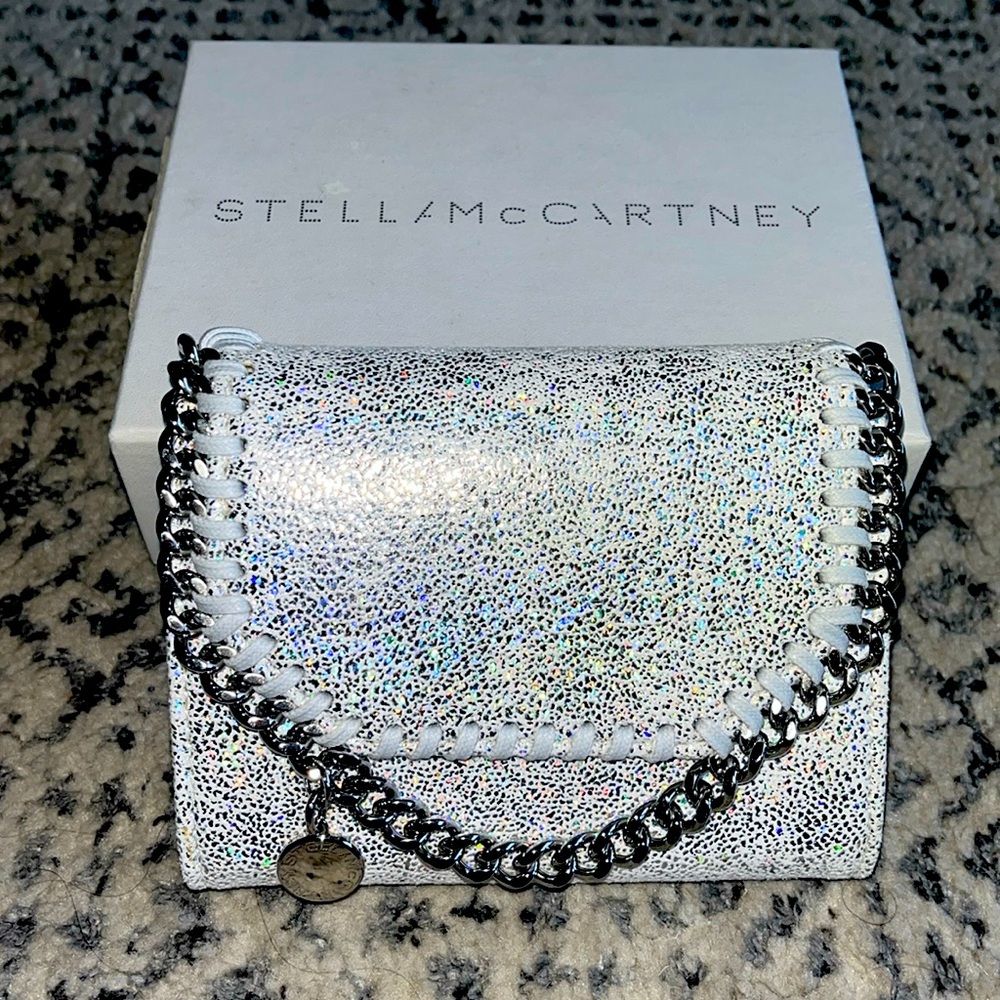 Stella McCartney Iridescent Wallet with Chain